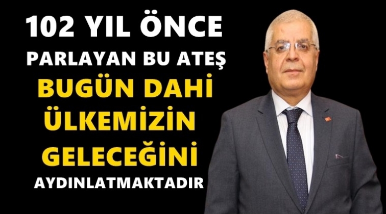 CHP İl Başkanı U&ccedil;ar, 19 Mayıs'ı kutladı...