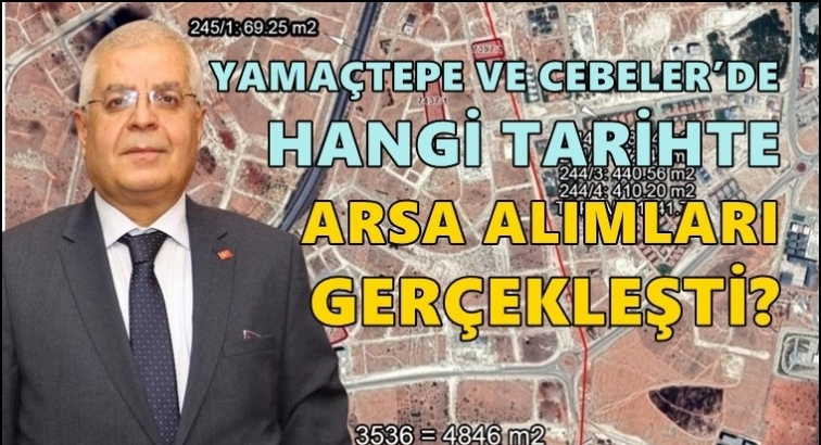 CHP İl Başkanı U&ccedil;ar'dan Yama&ccedil;tepe soruları...