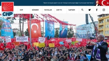 CHP internet sitesini yurt dışı erişimine kapattı!&nbsp;