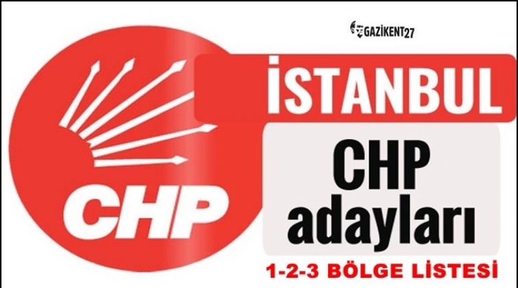 CHP İstanbul adayları belli oldu...