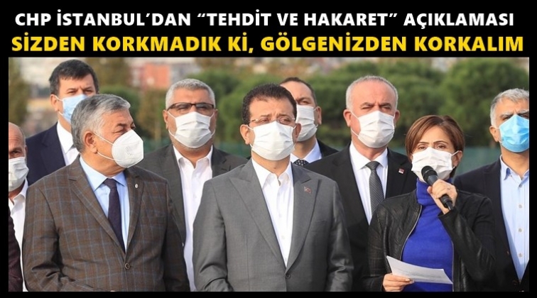 CHP İstanbul'dan &Ccedil;akıcı'ya &ccedil;ok sert tepki