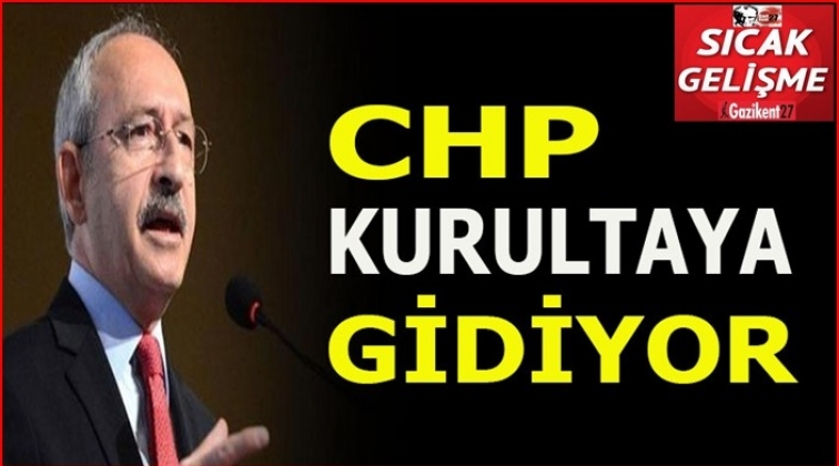 CHP kurultaya gidiyor...