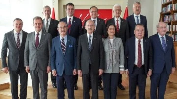 CHP&rsquo;li belediye başkanlarından Kılı&ccedil;daroğlu&rsquo;na destek bildirisi