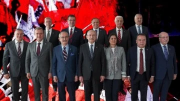 CHP'li b&uuml;y&uuml;kşehir belediye başkanları Ankara'da toplandı