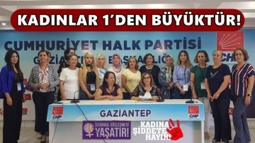 CHP'li kadınlardan 81 ilde ortak açıklama...