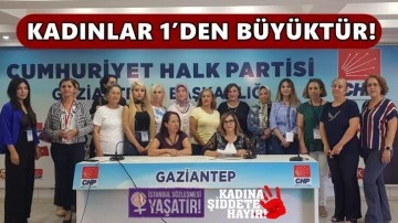 CHP'li kadınlardan 81 ilde ortak a&ccedil;ıklama...