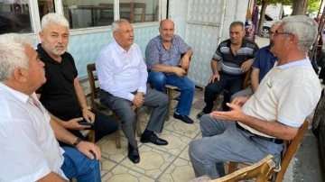 CHP'li Kaplan saha &ccedil;alışmalarını s&uuml;rd&uuml;r&uuml;yor