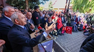 CHP lideri Kemal Kılı&ccedil;daroğlu, Yozgat'ta konuştu...
