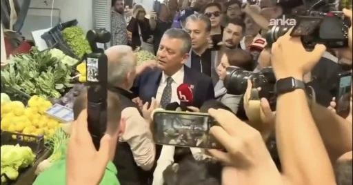 CHP lideri &Ouml;zg&uuml;r &Ouml;zel'e, Ulus Hali'nde b&uuml;y&uuml;k destek...