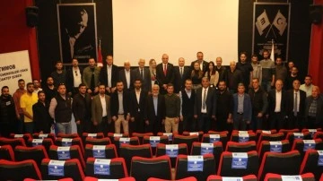 Melih Meri&ccedil;, inşaat m&uuml;hendisleri ile buluştu
