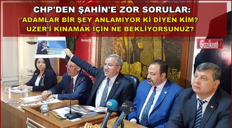CHP: Neden Ahmet Uzer ismini zikredemiyorsunuz?