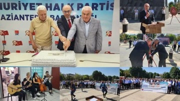 CHP’nin 100. kuruluş yıldönümü Gaziantep’te coşkuyla kutlandı