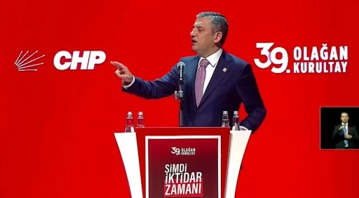 CHP’nin 39. Olağan Kurultayı, “Şimdi İktidar Zamanı” sloganıyla başladı...