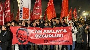CHP ve TİP'ten, Can Atalay eylemi...