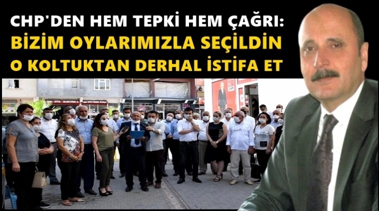 CHP'den AKP'ye ge&ccedil;en başkana istifa &ccedil;ağrısı