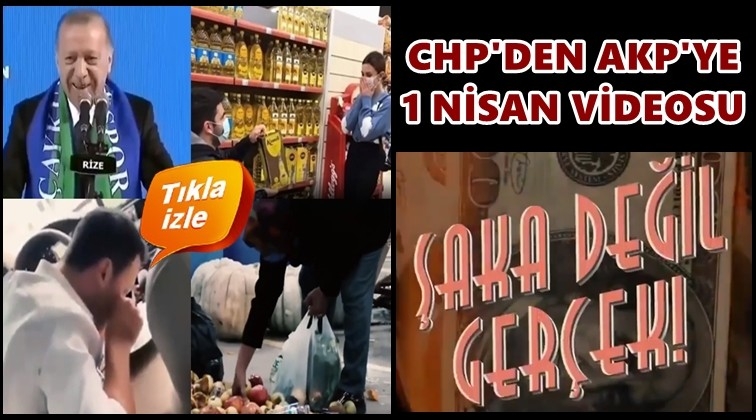 CHP&rsquo;den AKP&rsquo;ye videolu g&ouml;nderme...