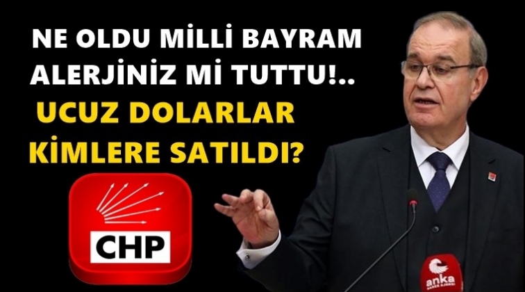 CHP&rsquo;den h&uuml;k&uuml;mete 30 Ağustos tepkisi!