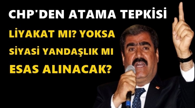 CHP'den sağlık atamalarına sert tepki...