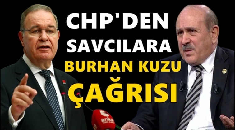 CHP'den savcılara 'Burhan Kuzu' çağrısı...