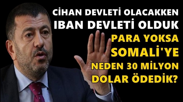 CHP'li Ağbaba: İktidar 'Help Turkey' diyor...