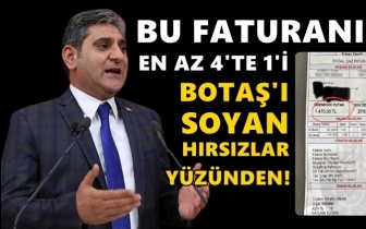 CHP’li Aykut Erdoğdu'nun fatura isyanı!