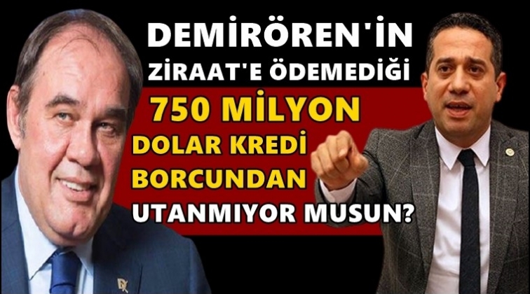 CHP'li Başarır'dan '750 milyon dolar' tepkisi...