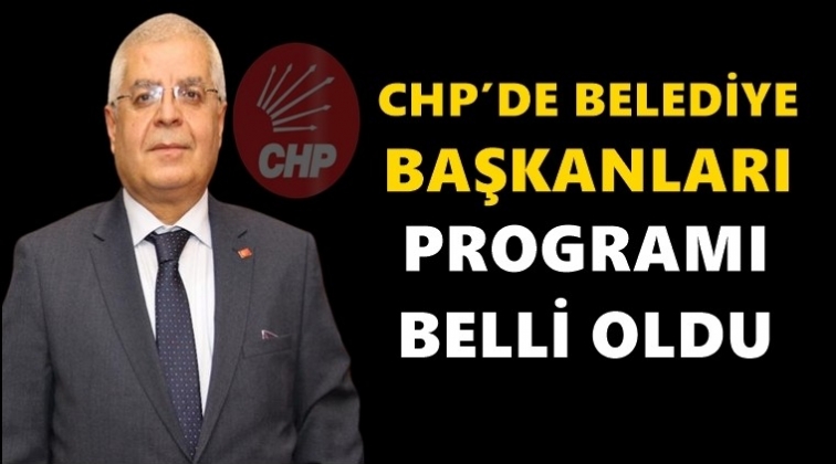 CHP'li Belediye Başkanları Gaziantep'te...