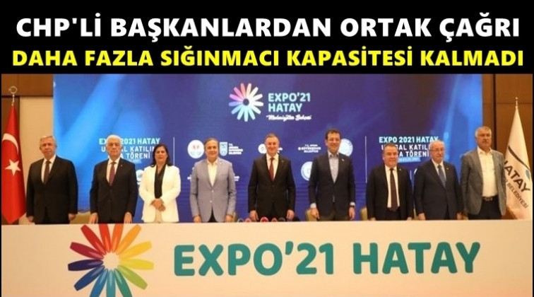 CHP&rsquo;li belediye başkanlarından ortak bildirge