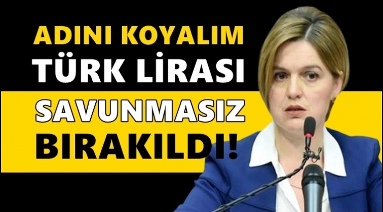 CHP'li Böke: Türk lirası savunmasız bırakıldı!