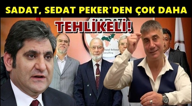 CHP'li Erdoğdu: SADAT, Peker'den daha tehlikeli...