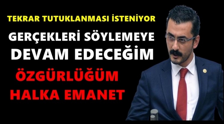 CHP&rsquo;li Eren Erdem hakkında tutuklama talebi