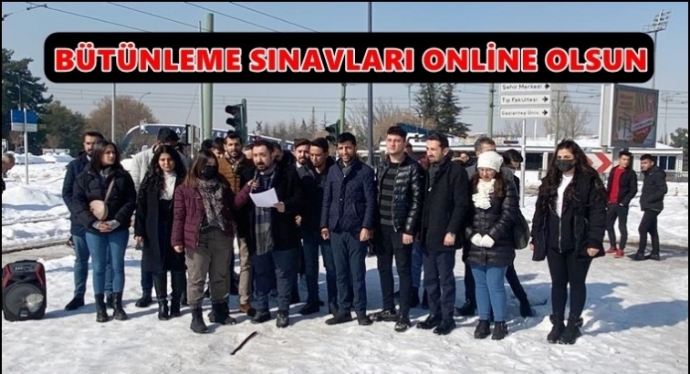 CHP'li gençler: Sınavlar online olsun!