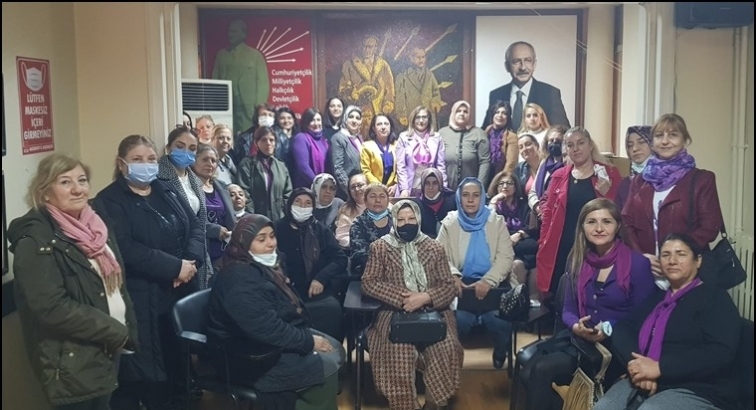 CHP'li kadınlardan 8 Mart açıklaması