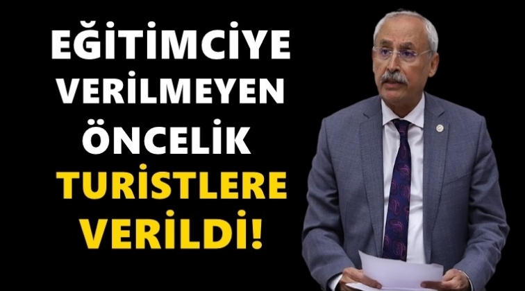 CHP'li Kaplan: &Ouml;nce &ouml;ğretmenleri aşılayın!