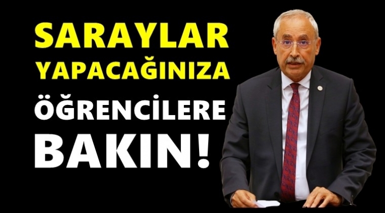 CHP'li Kaplan, yurt sorununu Meclis&rsquo;e taşıdı...