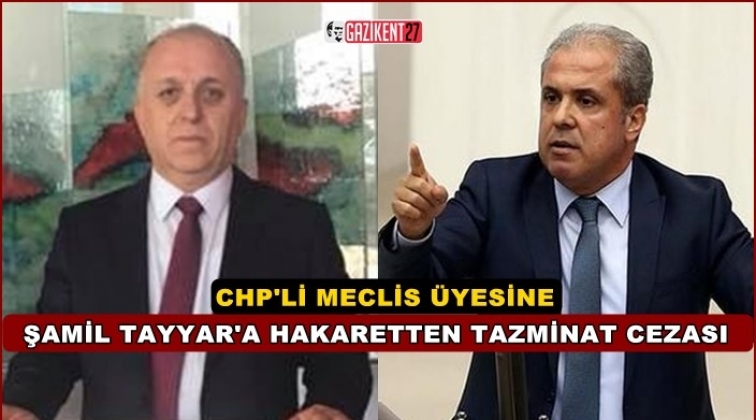 CHP'li meclis &uuml;yesine şok ceza