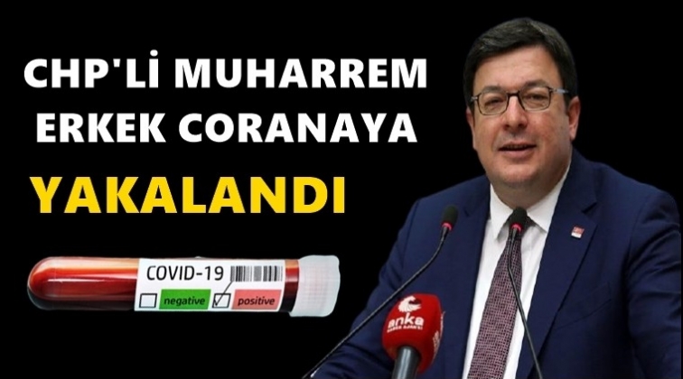 CHP&rsquo;li Muharrem Erkek coronaya yakalandı