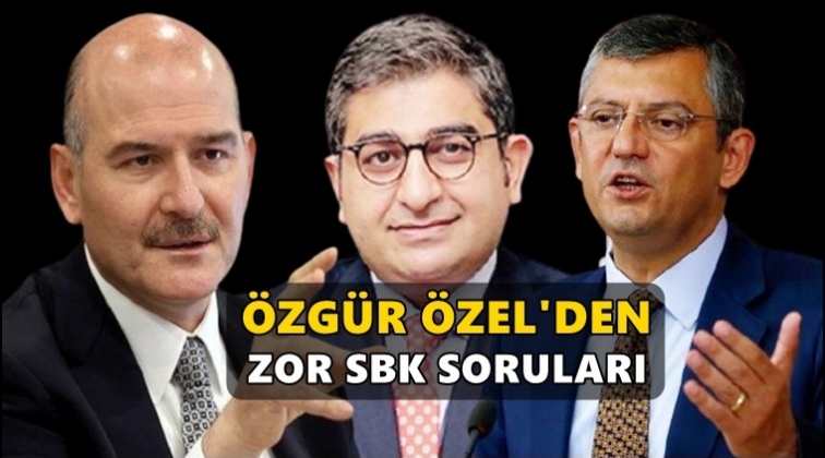 CHP'li &Ouml;zel'den 'Sezgin Baran Korkmaz&rsquo; soruları...