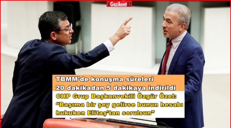 CHP'li Özgür Özel: Başıma bir şey gelirse...