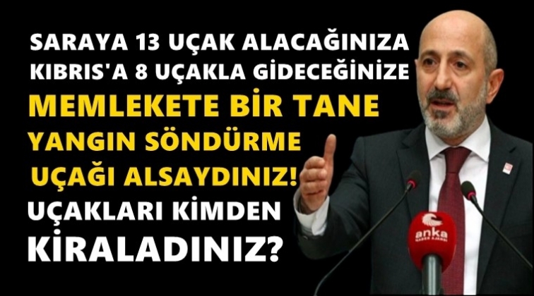 CHP'li &Ouml;ztun&ccedil;: Kıbrıs&rsquo;a 8 u&ccedil;akla gideceğine...