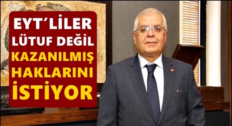 CHP'li U&ccedil;ar'dan EYT a&ccedil;ıklaması...