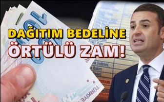 CHP'li vekilden faturalara '&ouml;rt&uuml;l&uuml; zam' iddiası!