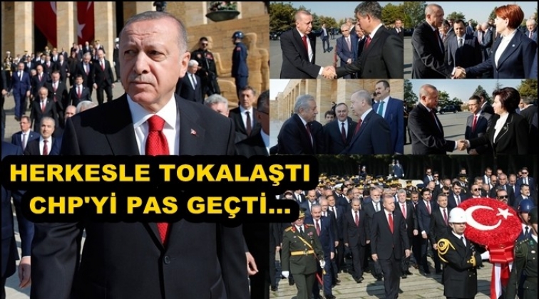 CHP'liler hari&ccedil; herkesle tokalaştı