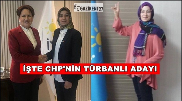CHP&rsquo;nin 18 yaşındaki t&uuml;rbanlı başkan adayı