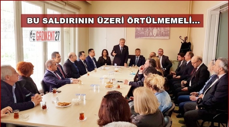 CHP'ye ge&ccedil;miş olsun ziyareti