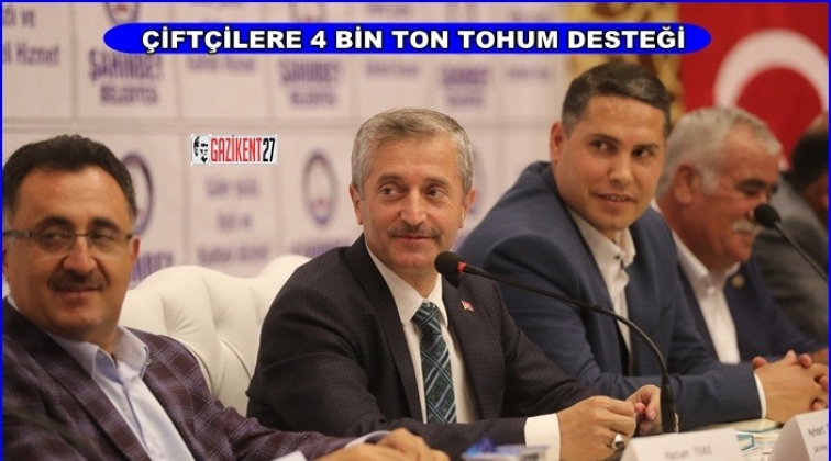 &Ccedil;ift&ccedil;ilere buğday ve arpa tohumu dağıtılacak