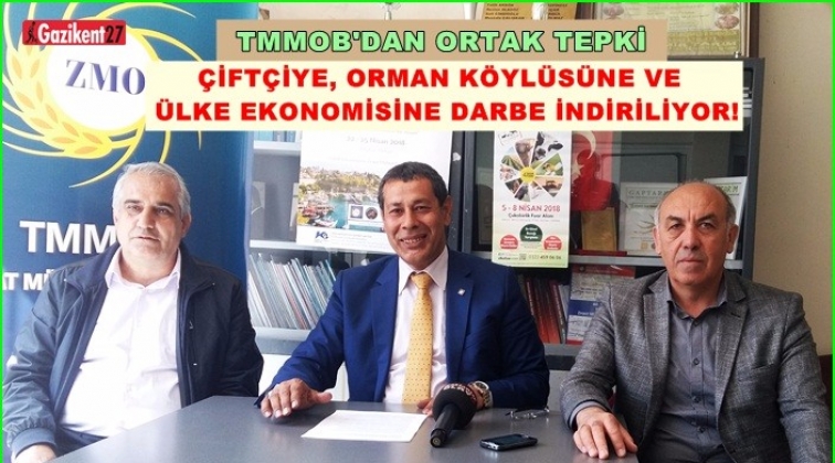 Çiftçiye, orman köylüsüne ve ülke ekonomisine darbe indiriliyor