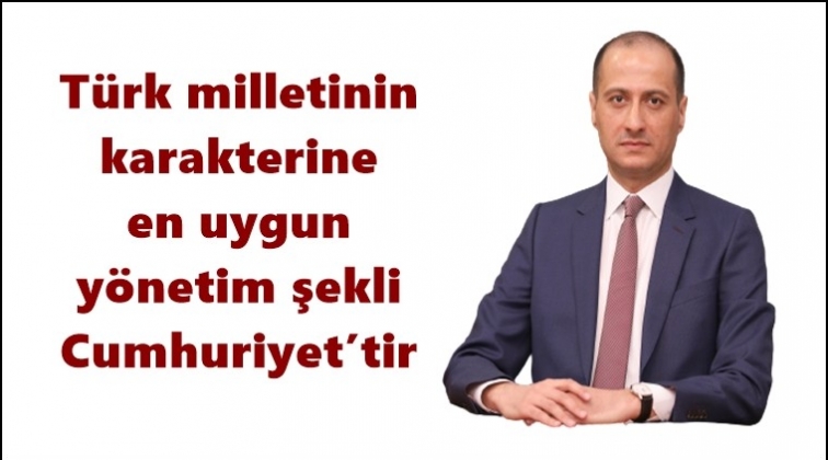 &Ccedil;ıkmaz&rsquo;dan 29 Ekim Kutlama mesajı