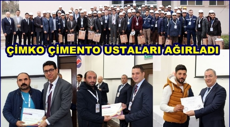 &Ccedil;imko &Ccedil;imento ustalarını ağırladı