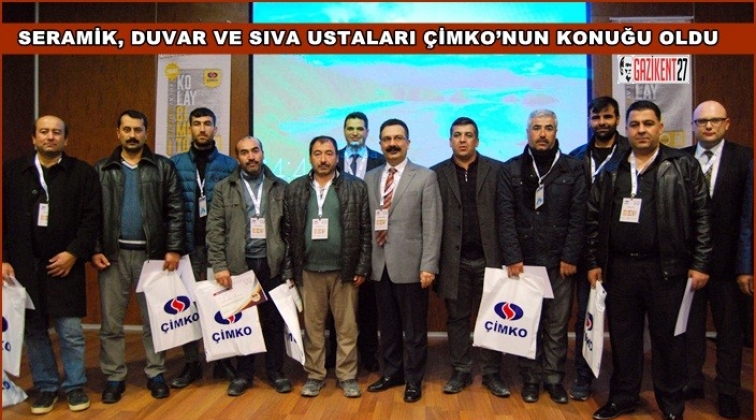 &Ccedil;imko, ustaları ağırladı
